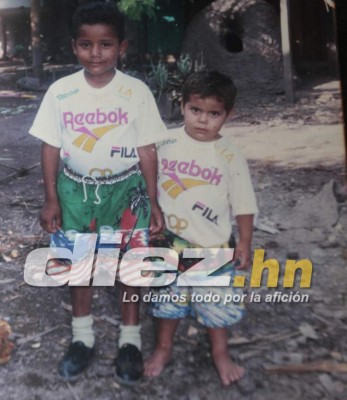 En el día del niño: Las fotos inéditas de la infancia de algunos futbolistas hondureños
