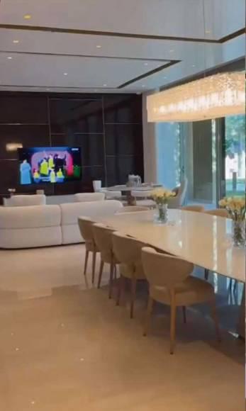 Georgina Rodríguez deslumbra de nuevo y cómo es su lujosa casa en la que vive con Cristiano en Arabia Saudita