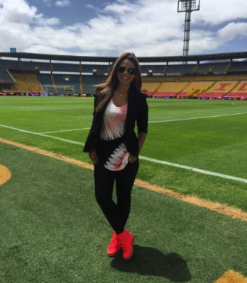 Melissa Martínez, la bella periodista colombiana que suspira por su selección