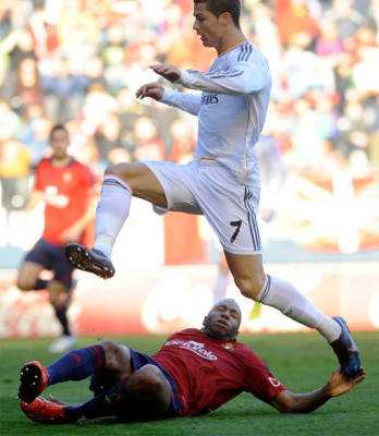 Así sufrió el Real Madrid ante el Osasuna.