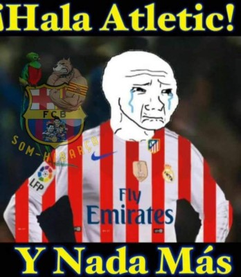 Cristiano y Guardiola protagonizan los memes del Atlético-Barcelona