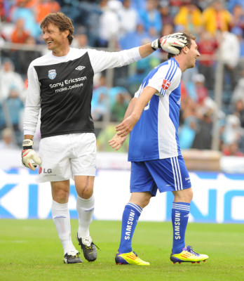 Messi protagonizó un duelo de exhibición en México.