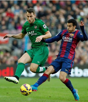 Barcelona goleó 5-0 a Levante con triplete de Lionel Messi