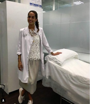 ¡Doctorcita! Flamante fichaje del AC Milán y su bella novia Irene González