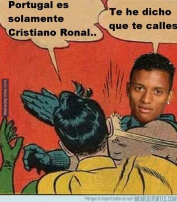 Memes: Así se burlan de Cristiano Ronaldo y Portugal tras el empate ante Islandia