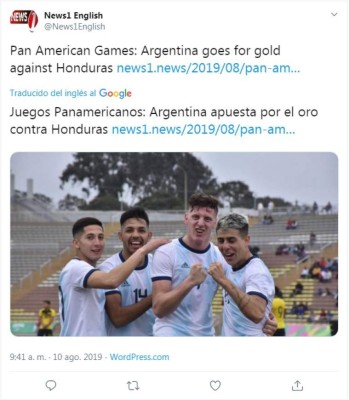 Lo que dicen los medios internacionales sobre la final entre Honduras y Argentina