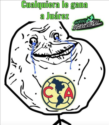 Liga MX: América es destrozado con memes por perder ante el 'poderosísimo' FC Juárez&nbsp;&nbsp;