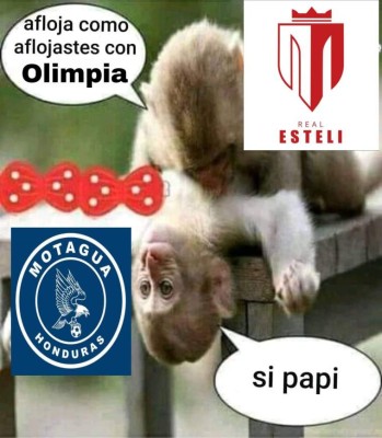 Bullying declarado: Los memes 'trituran' a Motagua tras el ridículo ante Real Estelí en Concacaf