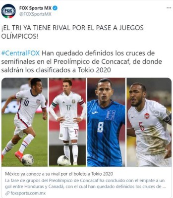 Periodista de ESPN tilda de favoritos a México y Estados Unidos y llama 'flojos' los partidos del Preolímpico