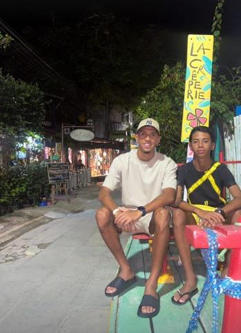 Las lujosas vacaciones del jugador del Olimpia Yan Maciel junto a la hermosa Patricia Cavalheiro en Brasil