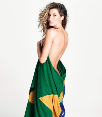 Gisele Bündchen, esposa de Tom Brady, apoyará a Brasil en la Copa América