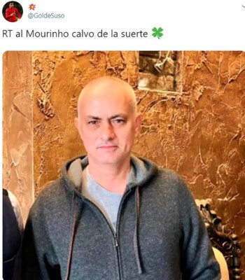 Jose Mourinho es liquidado con memes por su nuevo 'look' al estilo Pep Guardiola