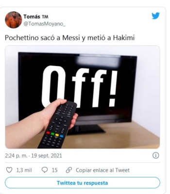 Pochettino armó la polémica en el PSG por sacar a Messi del partido y estallaron los memes