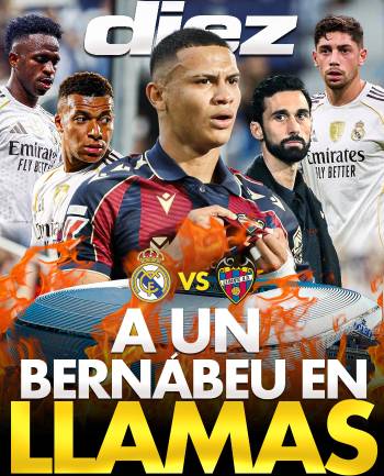 Arriaga visita un Santiago Bernabéu en llamas