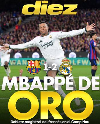 Mbappé de oro