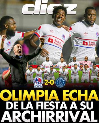 Olimpia saca de la fiesta a Motagua
