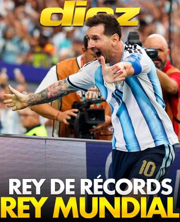 Messi: ¡Rey de récords, Rey Mundial!