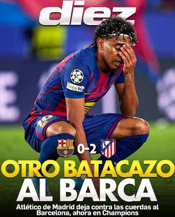 Otro batacazo al Barca; Atlético de Madrid le pega 2-0