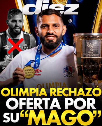 Olimpia rechaza oferta del Alajuelense por Jorge Álvarez