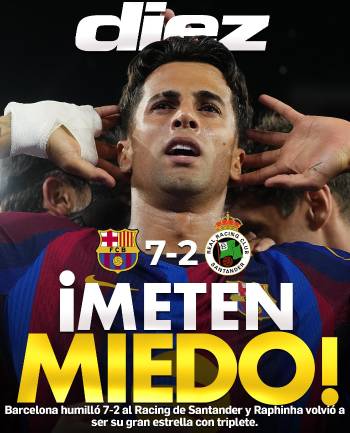 ¡Meten miedo!