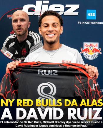 New York Red Bulls da alas a David Ruiz