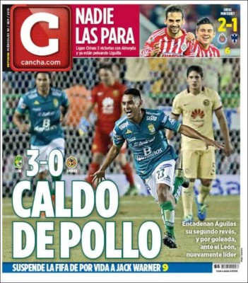 Las mejores portadas de los diarios deportivos en el mundo