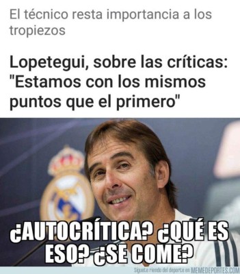 ¡Extrañan a Zidane! Destrozan a Lopetegui y Mourinho en los mejores memes del día