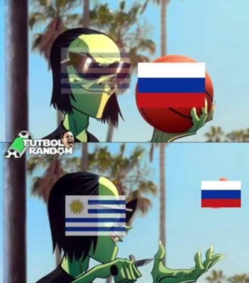 ¡Imperdibles! Divertidos memes contra Luis Suárez y Uruguay tras vencer a Rusia en el Mundial