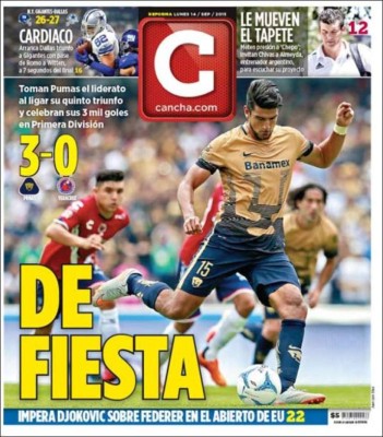 Échale un vistazo a las portadas más interesantes de los periódicos en el mundo