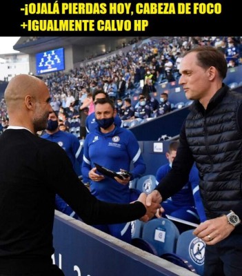 Pep Guardiola y el City, víctimas de los memes tras perder la final de Champions ante Chelsea