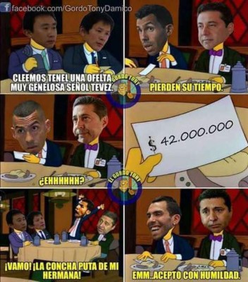 Los graciosos memes que invadieron las redes sociales en Argentina tras la salida de Tevez a China