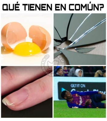 Los memes humillan a Dembelé tras su nueva lesión en Barcelona y hasta Bale es tendencia