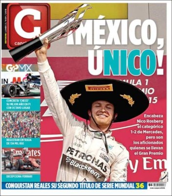 Las portadas deportivas de este lunes 02 de noviembre en el mundo