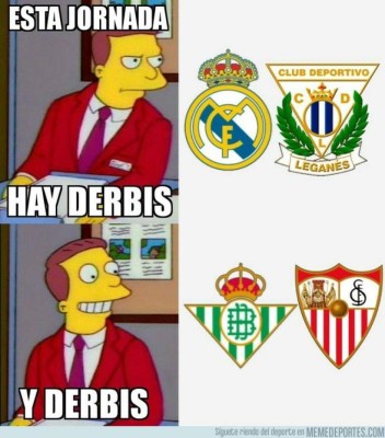Los imperdibles memes que dejó la goleada del Real Madrid ante Leganés