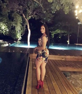 Gaby Martínez, la belleza hondureña que mañana estará alentando a la H