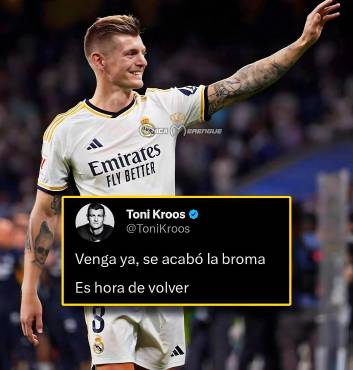 Se acabó la broma, es hora de volver: el motivo por el que Toni Kroos se va a poner de nuevo la camiseta de Real Madrid