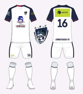 Las camisas que vestirán los clubes del Ascenso en Honduras para el Apertura