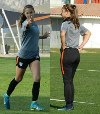 Hija de ex seleccionado mexicano deja el modelaje para ser futbolista profesional en su país