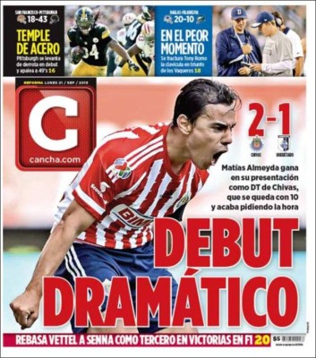 Mirá las portadas más importantes de los diarios deportivos del mundo