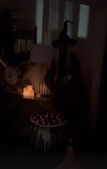 Brujas, fantasmas y calaveras: así luce la mansión del terror de Cristiano Ronaldo para Halloween