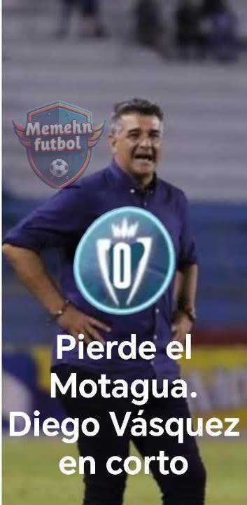 Los memes hacen pedazos a Motagua y a Diego Vázquez tras caer ahora ante Real España en el clásico