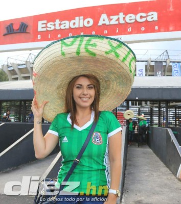 ¡La belleza en el Estadio Azteca!
