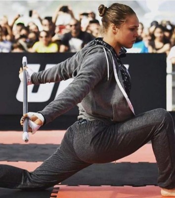 Así luce Ronda Rousey ocho meses después de su última pelea en la UFC