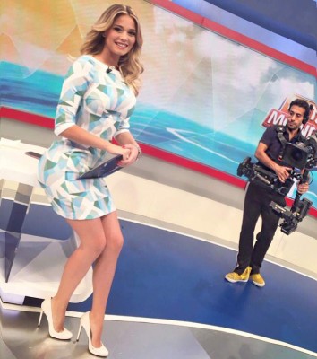 Diletta Leotta, la bella presentadora que sorteará el calendario de la B en Italia