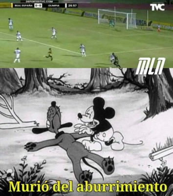 Olimpia y Motagua, protagonistas de los memes tras el inicio del torneo Apertura 2020