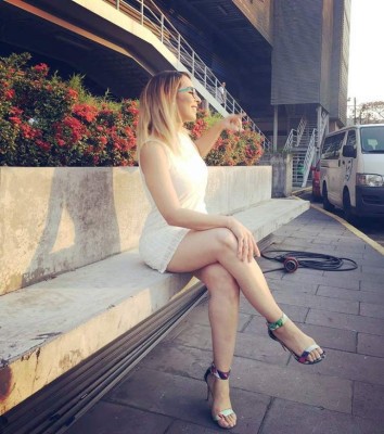 Elisa Hernández, la bellísima esposa del futbolista salvadoreño Rafael Burgos