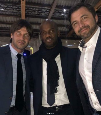 ¡De lujo! David Suazo junto a Icardi en la fiesta de Navidad del Inter de Milán
