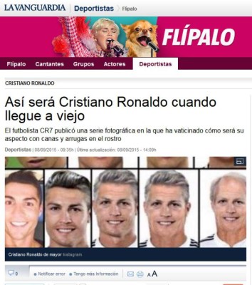 Así reaccionó el mundo con montajes de DIEZ sobre Cristiano Ronaldo