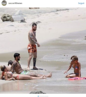 Así fue la luna de miel de Messi y Antonella Rocuzzo en Antigua y Barbuda