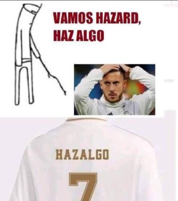 Destrozan a Hazard: los memes del duro empate del Real Madrid ante Chelsea en la Champions